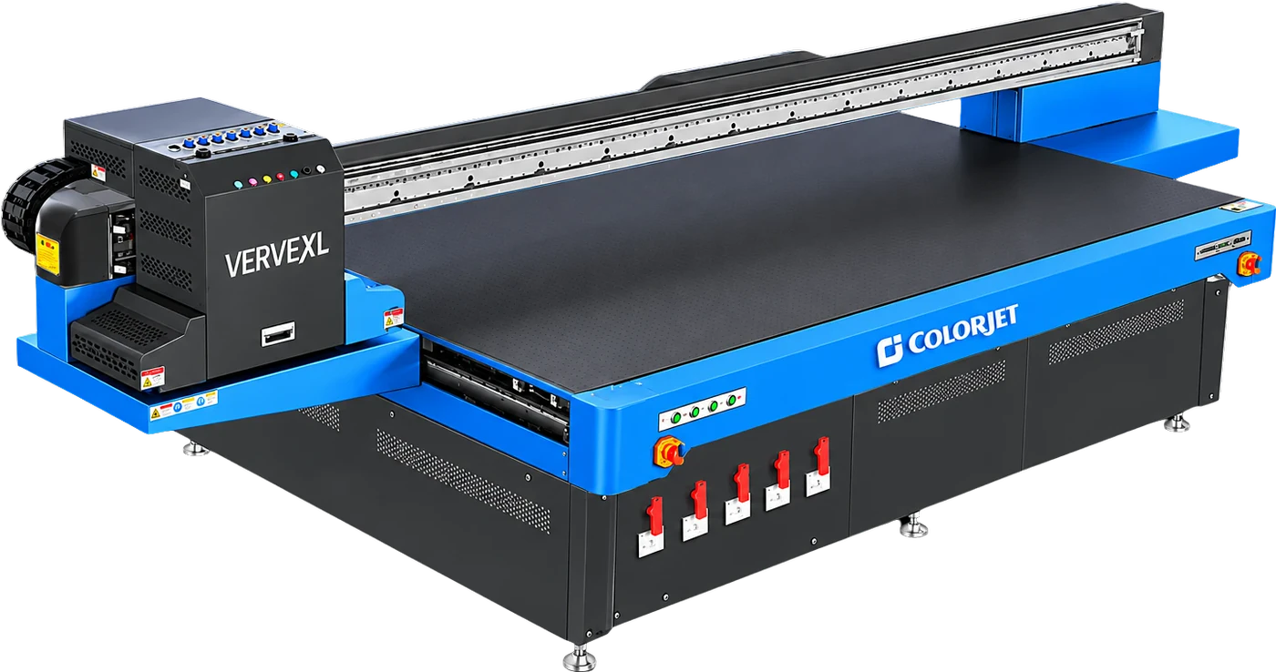 طابعة Colorjet Verve XL المسطحة بالأشعة فوق البنفسجية